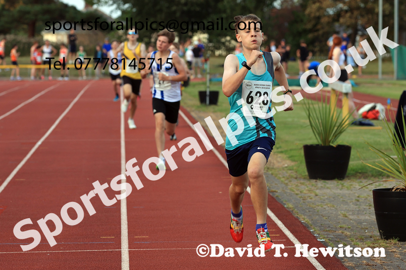 800 metres, 2025 NEGP No 6 Monkton, Wednesday, August 13th.  Photo: David T. Hewitson/Sports for All Pics